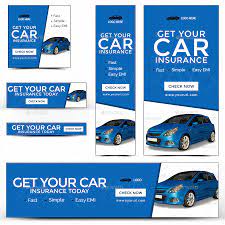 Car and transportation insurance vector illustration in cartoon. Car Insurance Banners By Hyov Graphicriver