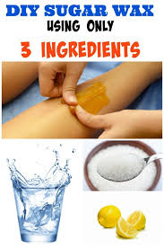 Diy Sugar Wax Hair Removal Sugar Wax Diy Sugar Waxing Wax Hair Removal