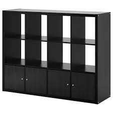 Voir plus d'idées sur le thème ex expedit, la célèbre etagere kallax ikea a conquis le monde entier. Kallax Etagere Avec 4 Accessoires Brun Noir 147x112 Cm Ikea