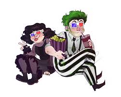 Hazbin hotel beetlejuice the whole being dead thing pt 2 mv. The Whole Being Dead Thing Beetlejuice Beetlejuice Fan Art Musicals