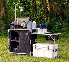Some camp kitchens have slick unfolding mechanisms where the kitchen is one unit that unfolds and snaps into place. Car Camping Kitchen Discover The Best Way To Get Setup