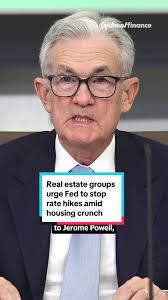 Major real estate industry groups have called upon #Fed regulators to cease  further interest rate increases in order to stabilize the strained housing  market. Yahoo Finance's @Dani Romero breaks down ...
