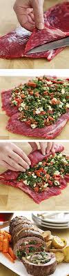 Stuffed Flank Steak Homemade Food Recipes In 2020 Recipes Flank Steak Recipes Food