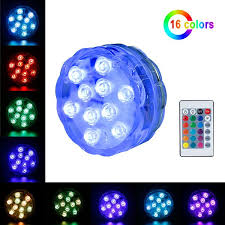 1 Remote Controlled Led Submersible Lights Underwater Led Lights Submersible Lights Led Lights