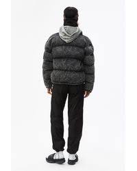Use the delicate or gentle wash cycle. Alexander Wang Denim Acid Wash Puffer Jacket In Grey Lyst