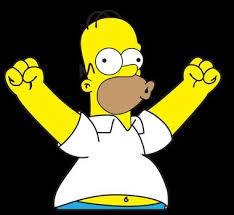 Now or his hair on the side of his head. Homer Simpson Drooling Drawing Free Image