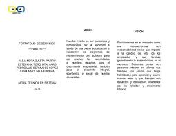 Portafolio de servicios