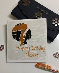 Best birthday gift ideas for mom in 2021 curated by gift experts. Kadi Kraft Cards Gifts Crafts Handicrafts Happy Birthday Afrocentric Kadi