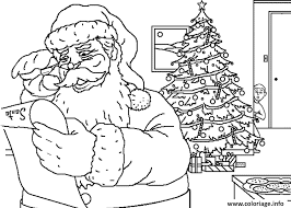 Ce dessin a été mis à la disposition des internautes le 07 février 2106. Coloriage Pere Noel Dans Maison Dessin Pere Noel A Imprimer