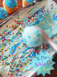 Birthday Cake Ice Cream Recipe Blue Bell So Creamy And Delicious This Birthday Cake Ice Cream Is What They Ll All Be Asking For Every Year No Ch Ice Cream Birthday Cake Ice Cream Homemade Ice Cream