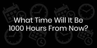If every day were as long as today, a negative leap second would have to be added every 2780.87 days. What Time Will It Be 1000 Hours From Now Datetimego