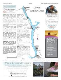 Upper Arrow Lake British Columbia Anglers Atlas