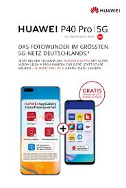 As rumors started to swirl this week about huawei's next flagship device, the p40 pro, which is likely due next year, there was also. Telekom Huawei P40 Pro Und P40 Pro Promotion