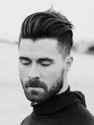 Black And White Photo Shot Hairstyles For Men Black Hair Black Polo Blouse Mens Hairstyles Undercut Trending Hairstyles For Men Undercut Hairstyles
