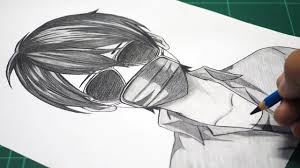 How To Draw Anime With Mask Realistic Anime Drawing Anime Drawing Tu Anime Drawings For Beginners Anime Drawings Drawing Tutorials For Beginners
