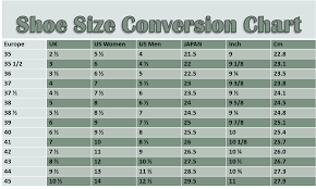 shoe sizes conversion chart italian shoes shoe size