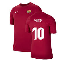 Footballer lionel messi is photographed on september 15, 2015 in barcelona, spain. 2021 2022 Barcelona Training Shirt Noble Red Kids Messi 10 Cw2156 621 218787 68 13 Teamzo Com