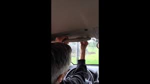 There is an annoying click from around the top of my rear doors near the step 2. Toyota Broken Sun Visor Easy Fix Repair Youtube