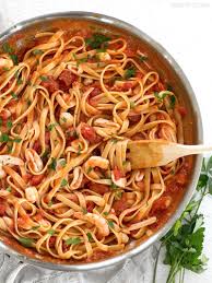 Spicy Seafood Pasta With Tomato Butter Sauce Recipe Spicy Seafood Pasta Tomato Butter Sauce Seafood Pasta Recipes