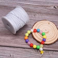 Alessandra adelaide needleworks, aan, amaryllis artworks, amy bruecken designs, barbara ana, bent creek, blue. 109 Yards White Livder 0 8 Mm Elastic String Cord Thread Cords For Jewelry Making Bracelets Beading Beading Cords Threads Kolenik Arts Crafts Sewing