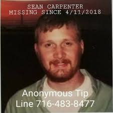Sean Carpenter- Missing Person- Jamestown, NY