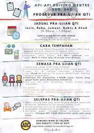 (iii) pemohon adalah bertanggungjawab terhadap sebarang kemungkinan. Adc Driving Institute Facebook