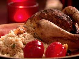 Party Poussins With Festive Couscous Recipe From Nigella Lawson Via Food Network