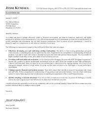 Loan Officer Cover Letter Cover Letter Sample Loan Officer Cover Letter