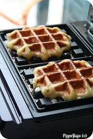 Les Gaufres De Liege Paprikas Recette Recettes Sucrees Recettes De Cuisine