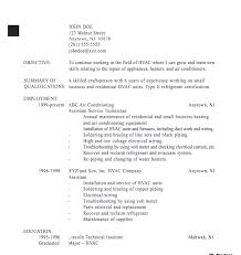 Hvac Technician Resume Sample Examples Resume Cv Resume Examples Sample Resume Cover Letter Sample Resume
