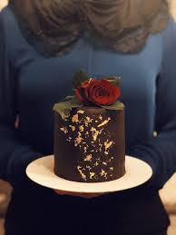 Homemade Chocolate Cake With Edible Gold Leaf In 2020 Chocolate Cake Designs Gold Leaf Cakes Gold Cake Decorations