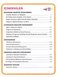 Bir düzlemde dik kesişen iki sayı doğrusunun oluşturduğu sisteme analitik düzlem denir. Apotemi Analitik Geometri