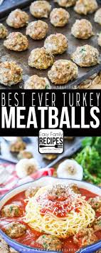 In a large skillet with sides and lid, heat the olive oil over medium heat. Best Ever Turkey Meatballs Easy Family Recipes