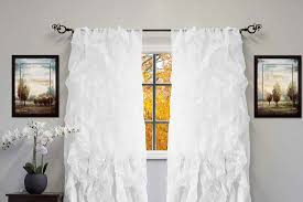 You know how you just want something new after a few years of the same old look? How To Use Shabby Chic White Ruffled Curtains In Your Room Design Home Decor Bliss