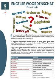 Engelse Woordenschat Phrasal Verbs Lernigo Woordenschat Engel Basisonderwijs