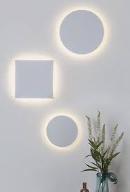 Eclipse Round Wall Lamp Plaster Walls Interior Wall Lights