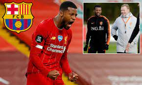 Psg hijacked proposed transfer to barcelona. Georginio Wijnaldum Increasingly Likely To Leave Liverpool And Join Ronald Koeman At Barcelona Daily Mail Online