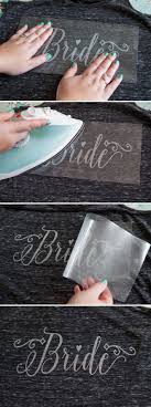 Every bridesmaid is unique, and i'm sure there's something perfect for them on this list of amazing gift tutorials! Diy Iron On Glitter Bride Feyonce Wifey Shirts Diy Wedding Diy Brides Bridal Party Gifts