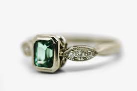 Coloured Gemstones Rings Handmade By Ethical Jewellery Australia Custom Made Engagement Rings Vintage Style Engagement Rings Handmade Engagement Rings