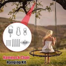Put a modern spin on your patio seating with modern outdoor swing chairs & hanging chairs for your backyard, patio or poolside. Hanging Chair Hammock Fixing Kit Swivel Snap Hook Patio Spring Ceiling Mount For Hammock Outdoor Indoor Garden Hanging Chair Aliexpress