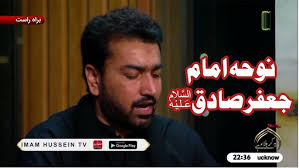 Noha Imam Jafar Sadiq As Live Imam Hussain As Tv4 Karbala Syed Abbas Haider  Naqvi
