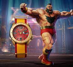 See full list on streetfighter.fandom.com Seiko 5 Sports Street Fighter V Limited Edition Zangief Model Seiko Watch Corporation