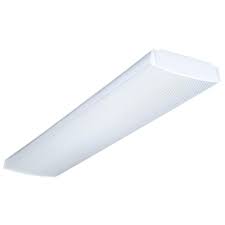 These frames have two levers that unlock the light cover. Lithonia Lighting Wrap Multi Volt 2 Light White Ballast Ceiling Flushmount Lb 2 32 Mvolt Mvis The Home Depot