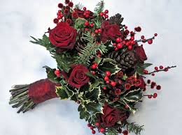 Embracing The Season Part 1 Rock My Wedding Uk Wedding Planning Directory Red Bouquet Wedding Christmas Wedding Flowers Christmas Bridal Bouquets