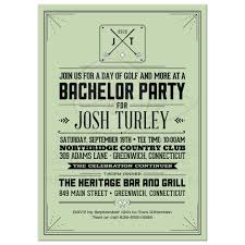 I have the dubious distinction of having to organize the food and drink portion for an old friend's bachelor party. Bachelor Party Invitations Bitem