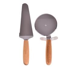 bambum b0594 maya pizza dilimleyici servis seti pizza kesme bicagi pizza manti bambu