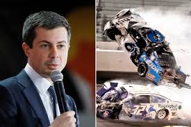 Nascar driver ryan newman is walking following a grusome crash in the final lap of the daytona ryan newman was released from halifax heath on wednesday. Pete Buttigieg Tweets Well Wishes To Nascar Driver Ryan Newman