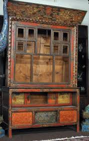 Tibetan Altar Cabinet Antique Maison Et Objet Autel Mobilier De Salon