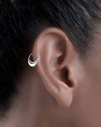 Helix Earring Silver Helix Piercing Front Helix Upper Etsy In 2020 Helix Earrings Gold Tragus Jewelry Tragus Jewelry