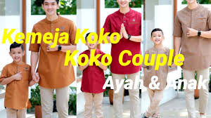Pakaian merupakan kebutuhan manusia yang sangat penting. Baju Kemeja Koko Couple Ayah Dan Anak Terbaru 2021 Youtube